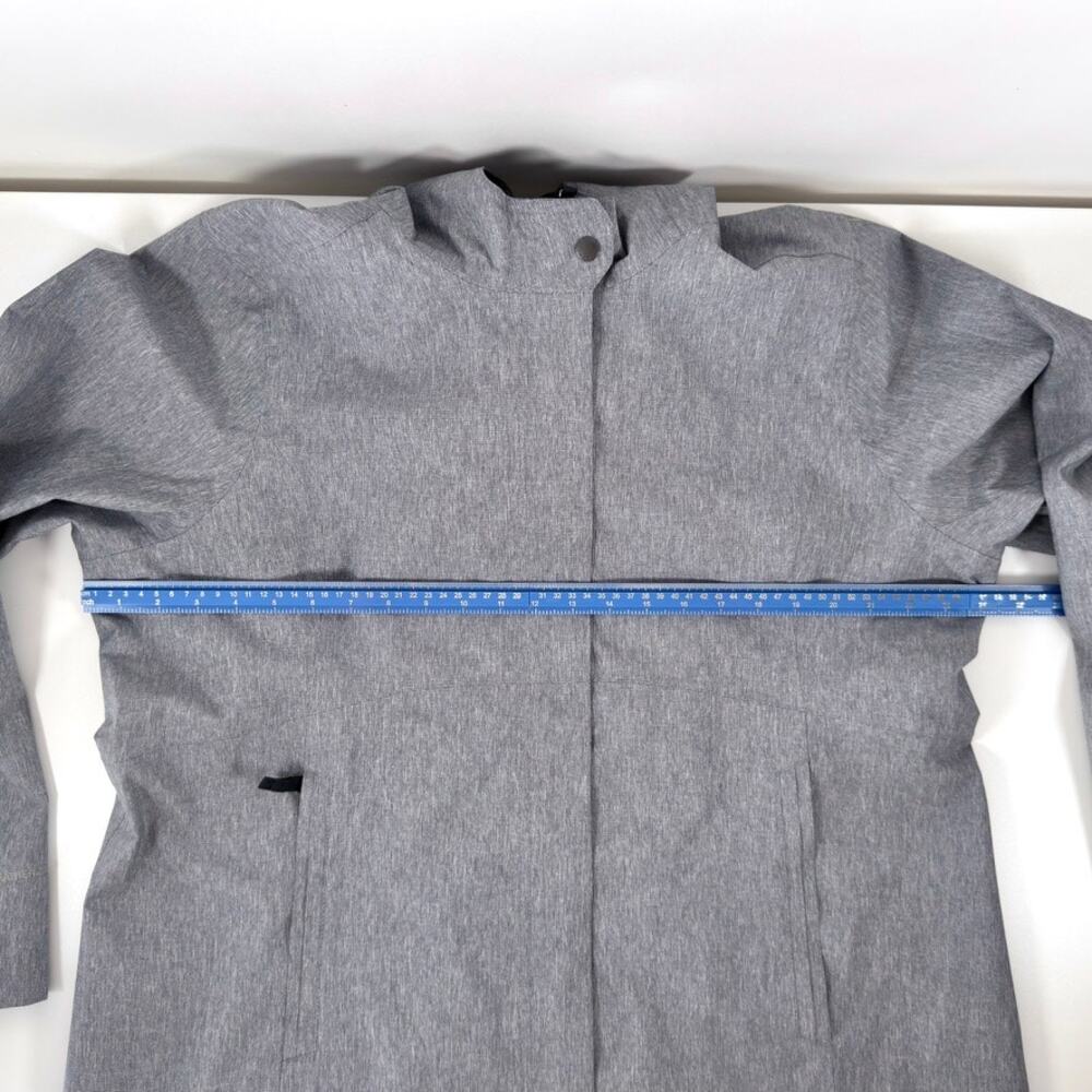 Eddie Bauer Girl on the Go Slate Hooded Trench Coat - Plus 2XL - Picture 5 of 10